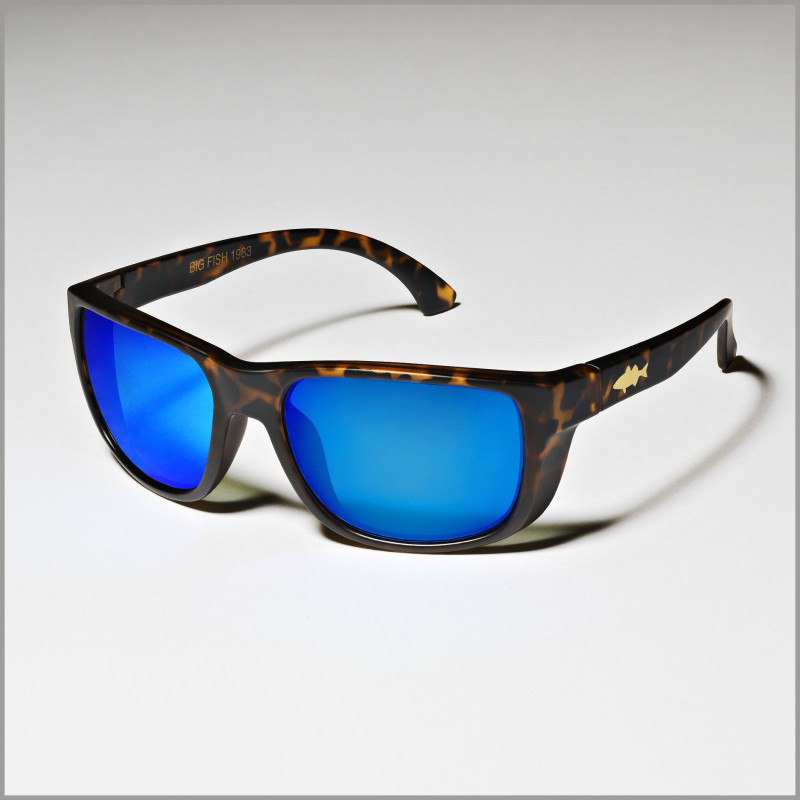 lunettes curve sea bass blue iridium