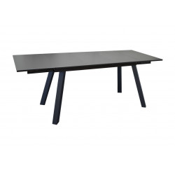 Table Agra 150/200/250 (8/10 places) - Plateau Verre - ALIZE