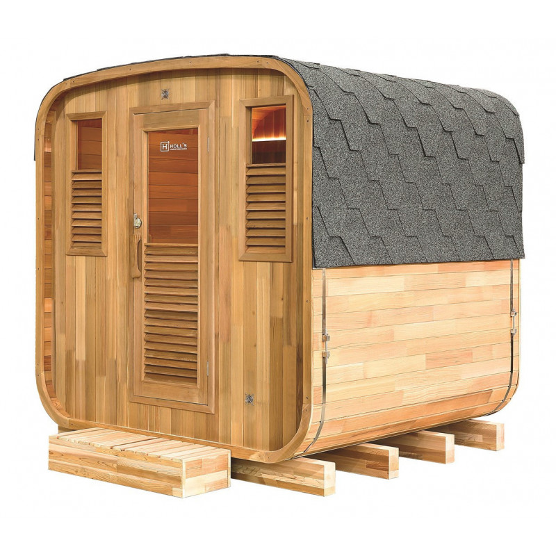 sauna d'extérieur gaia nova 6 places