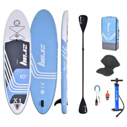 Pack Paddle SUP X-Rider X1 10'2" Edition Kayak + Pagaie double + Siège Kayak - ZRAY