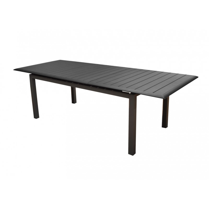 table louisiane graphite 187/247 cm