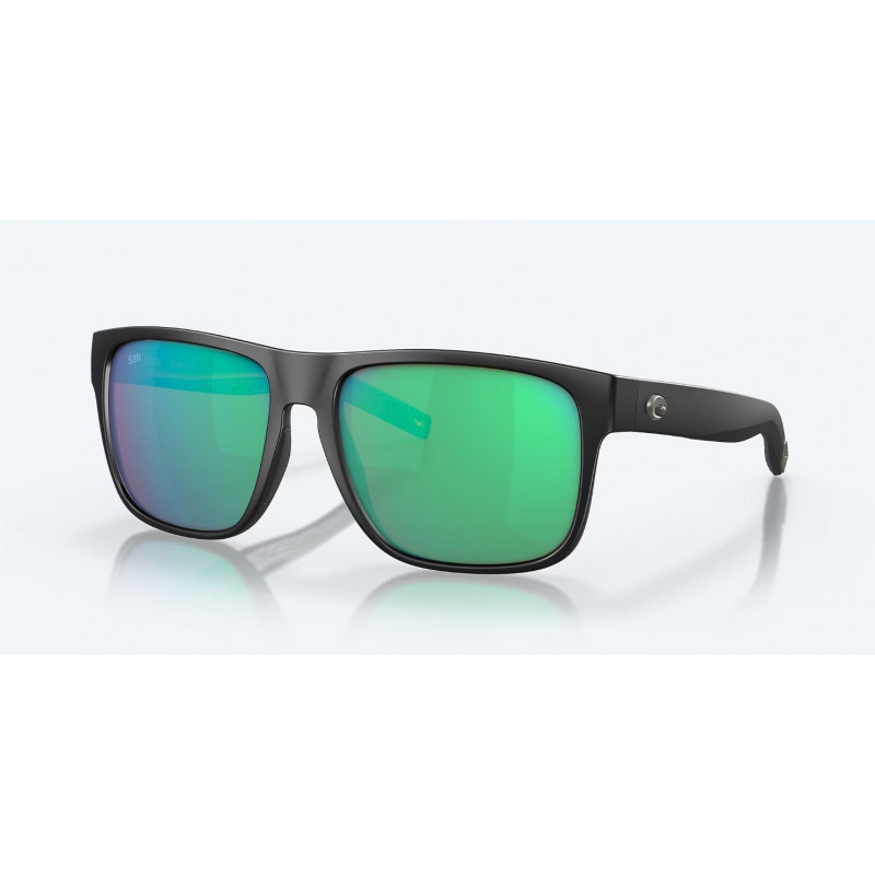 lunettes spearo xl matte black green mirror 580g