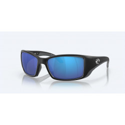 Lunettes Blackfin - Matte Black / Blue Mirror 580G - COSTA DEL MAR