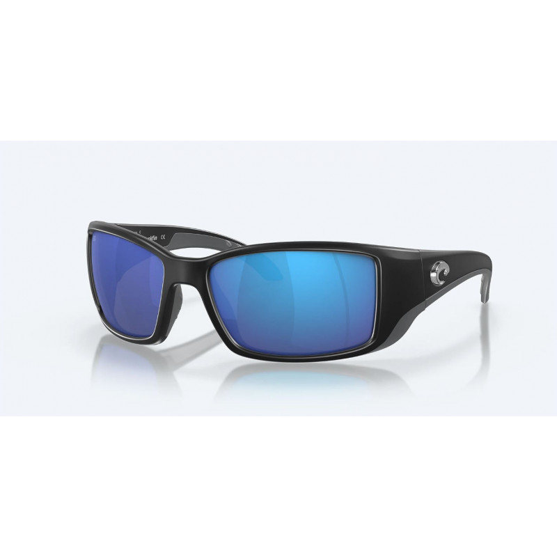 lunettes blackfin matte black blue mirror 580g