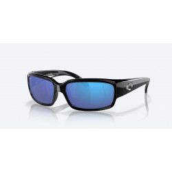 Lunettes Caballito - Shiny Black / Blue Mirror 580G - COSTA DEL MAR