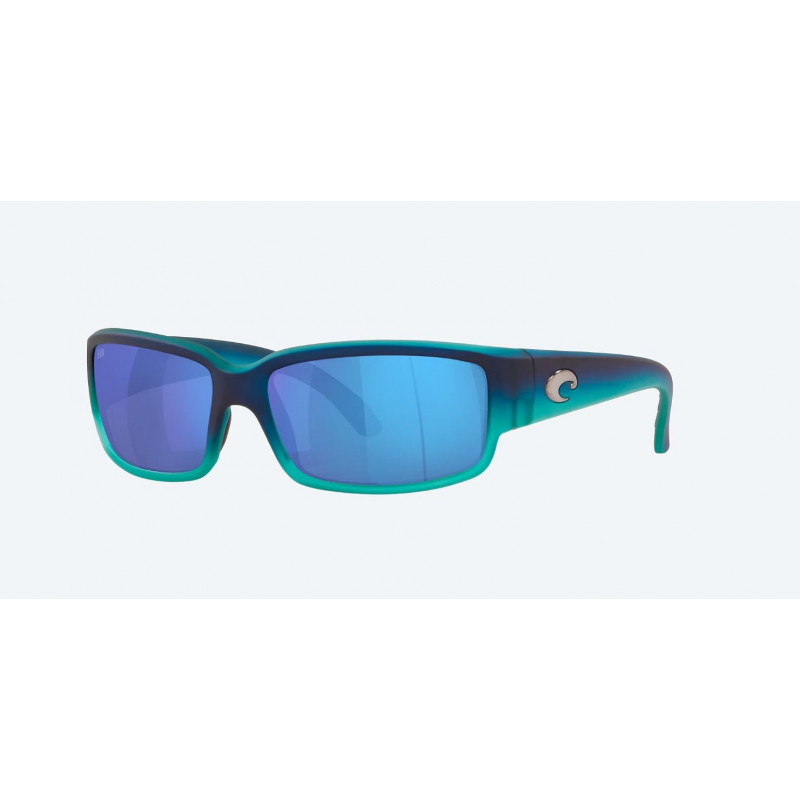 lunettes caballito matte caribean fade blue mirror 580g