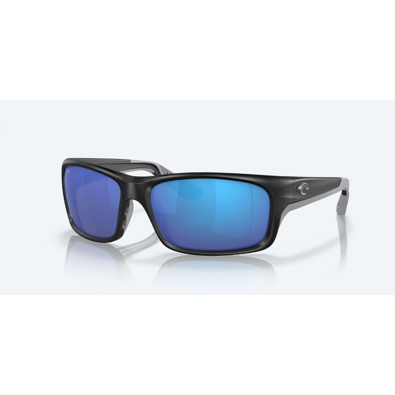 lunettes jose pro matte black blue mirror