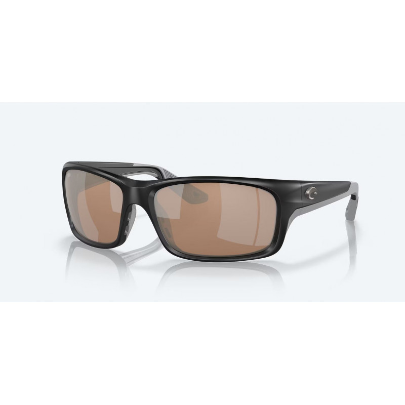 lunettes jose pro matte black copper silver mirror