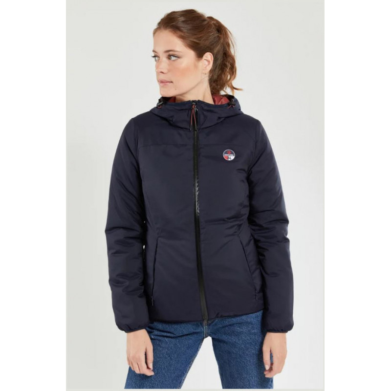 veste courte baguer navy