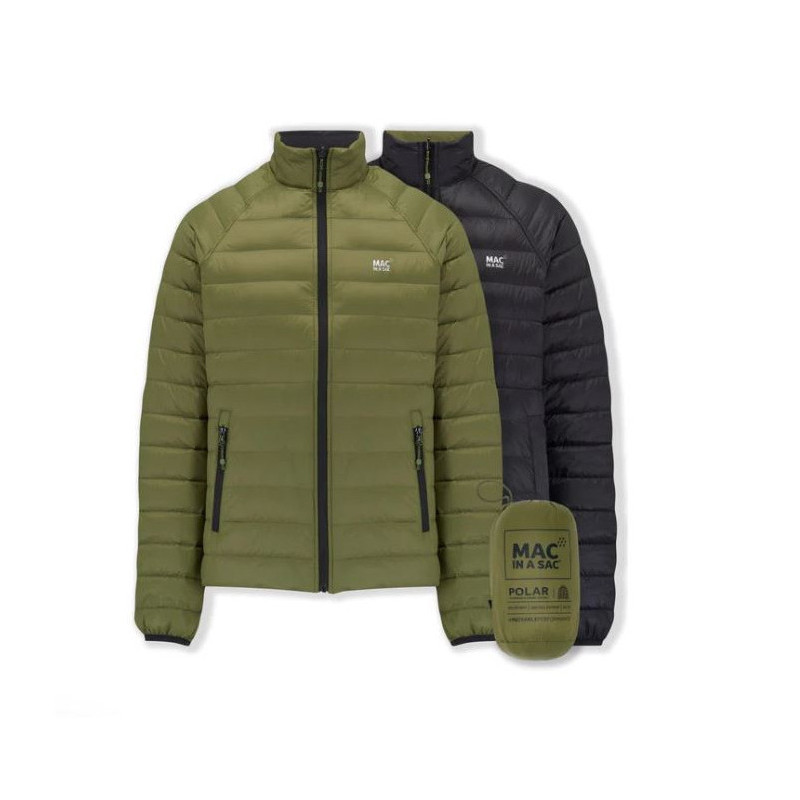 veste légère polar kaki homme