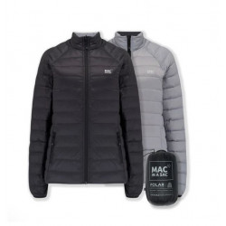 Veste légère réversible Polar pour femmes - Noir/Gris - MAC IN A SAC