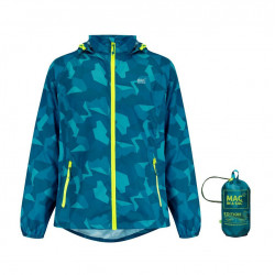 Veste imperméable Unisexe Origin 2 - Teal Camo - MAC IN A SAC