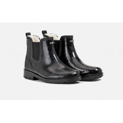 Bottines de pluie fourrées femme Carville Fur 2 - Noir - AIGLE