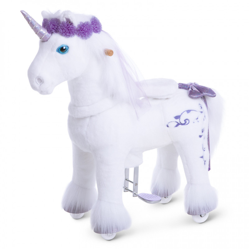 ponycycle modèle x licorne purple 4/8 ans