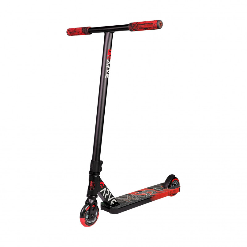 trottinette madd carve pro x noir rouge