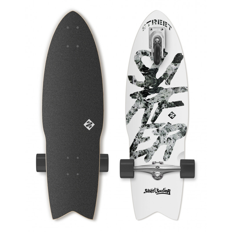 longboard shark attack 30 white