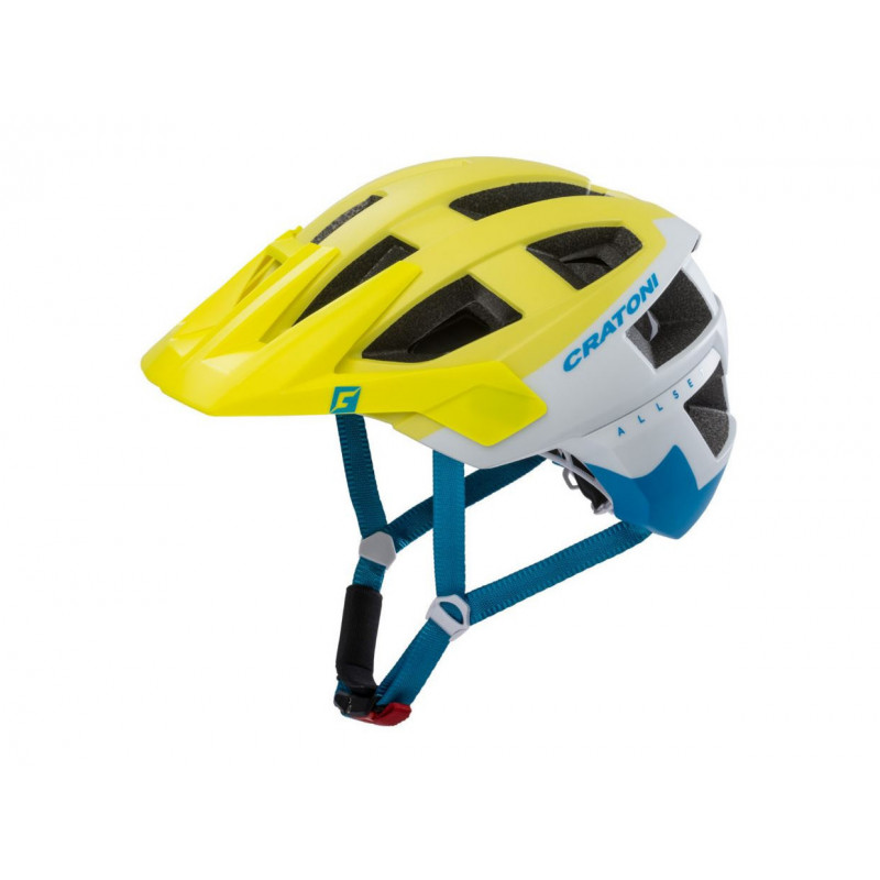 casque allset citron blanc bleu