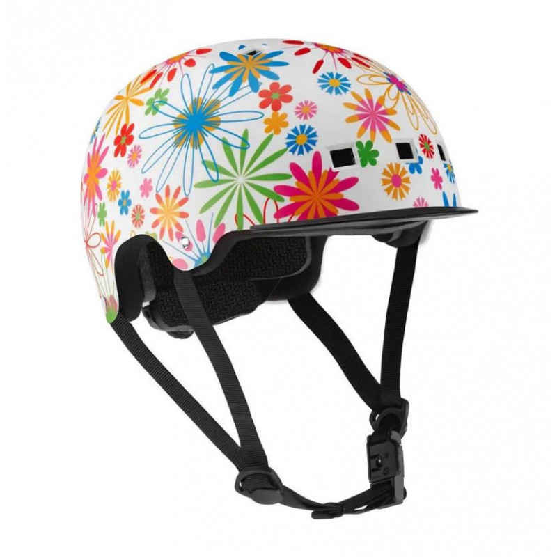 casque vélo pop+ multi flower