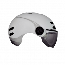 Casque urbain connecté PHENIX - Blanc - HELMETPLUS