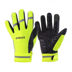 Gants vélo jaune fluo - PROVIZ
