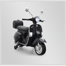 Scooter électrique enfant Piaggio Vespa PX150 Noir - APOLLO