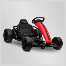 Voiture électrique enfant Karting Drift 250W Rouge - APOLLO