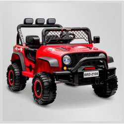 Voiture enfant électrique Jeep Geoland Sport Rouge - APOLLO