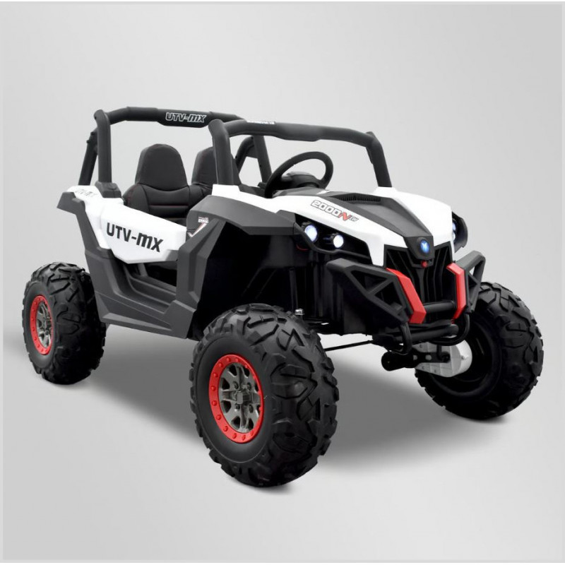 buggy enfant smx raptor 4wd blanc