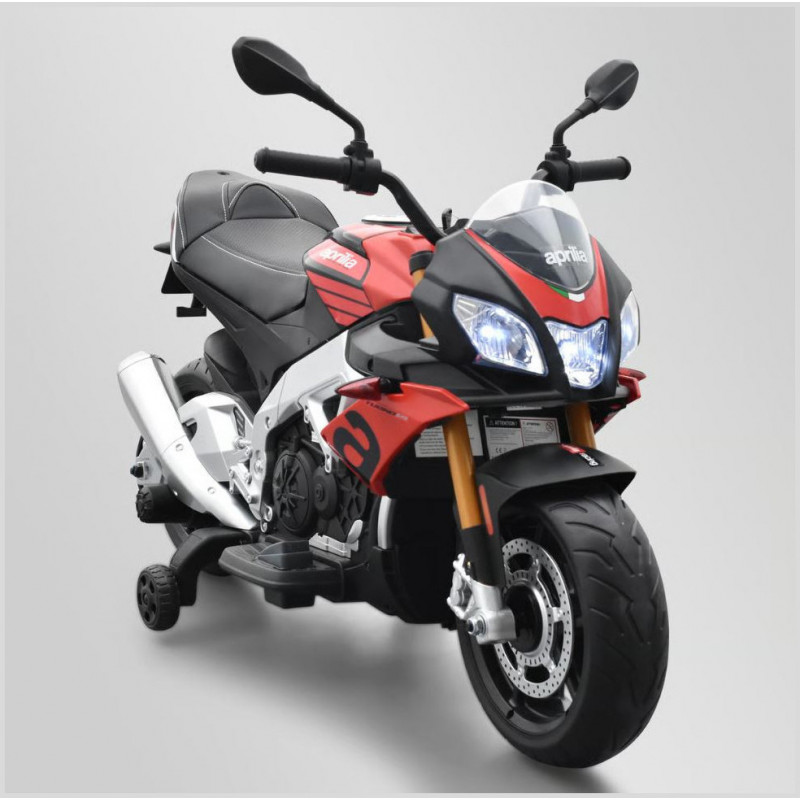 moto enfant aprilia tuono v4 rouge