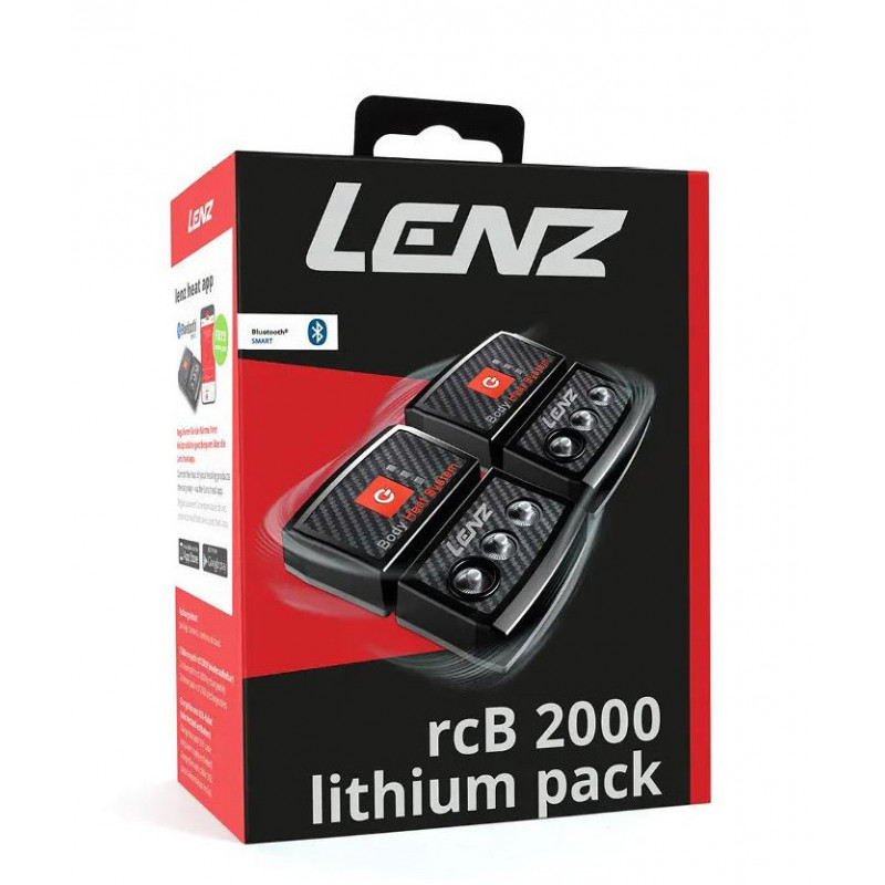 pack de 2 batteries lithium rcb 2000
