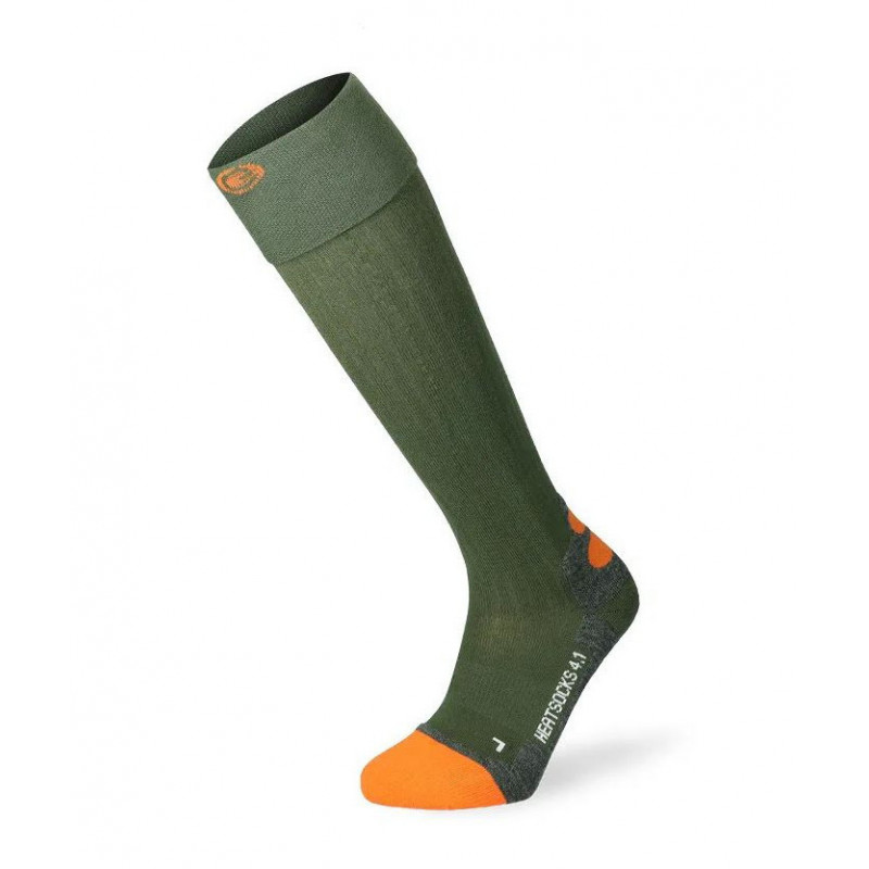 chaussette chauffantes 4.1 toe cap vert