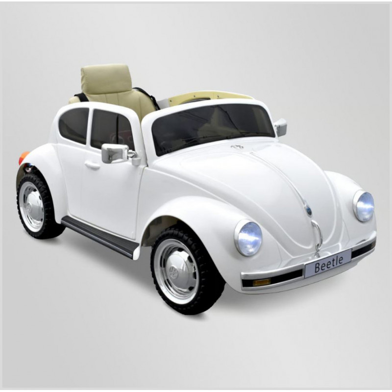 voiture coccinelle beetle blanc