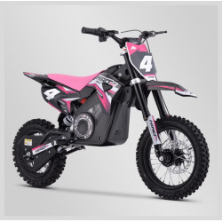 Moto électrique enfant Dirt Bike Hiro Rocket 1000W Rose - APOLLO