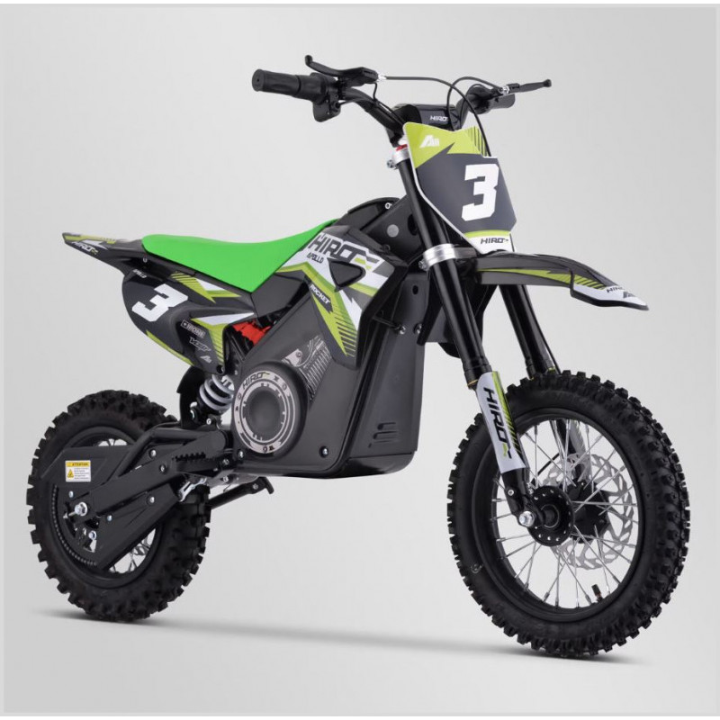 moto enfant dirt bike hiro rocket 1000w vert