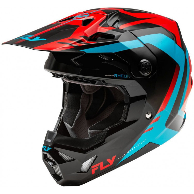 casque cp krypton rouge noir bleu