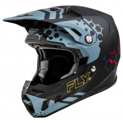 Casque Formula CC Tektonic Noir Slate Bleu - FLY