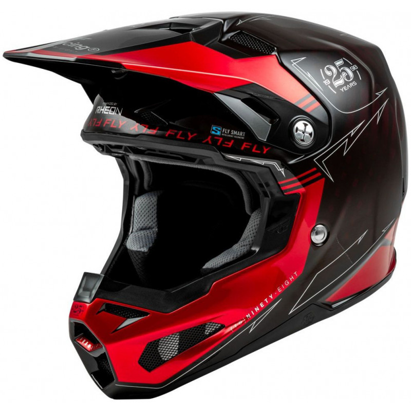 casque formula s carbon legacy rouge carbone noir