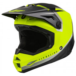 Casque Kinetic Vision Jaune Fluo/Noir - FLY