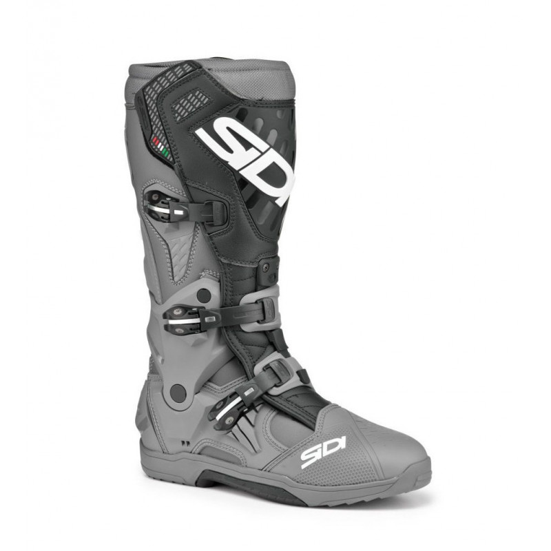 bottes crossair gris noir