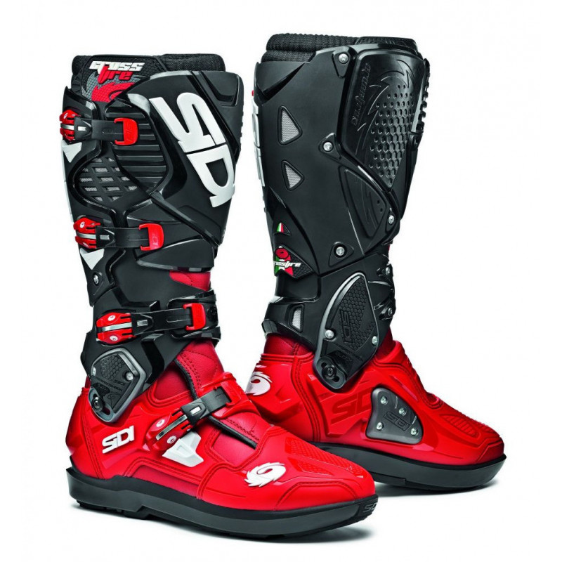 bottes crossfire 3 srs rouge noir