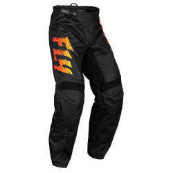 Pantalon F-16 Noir/Jaune/Orange - FLY