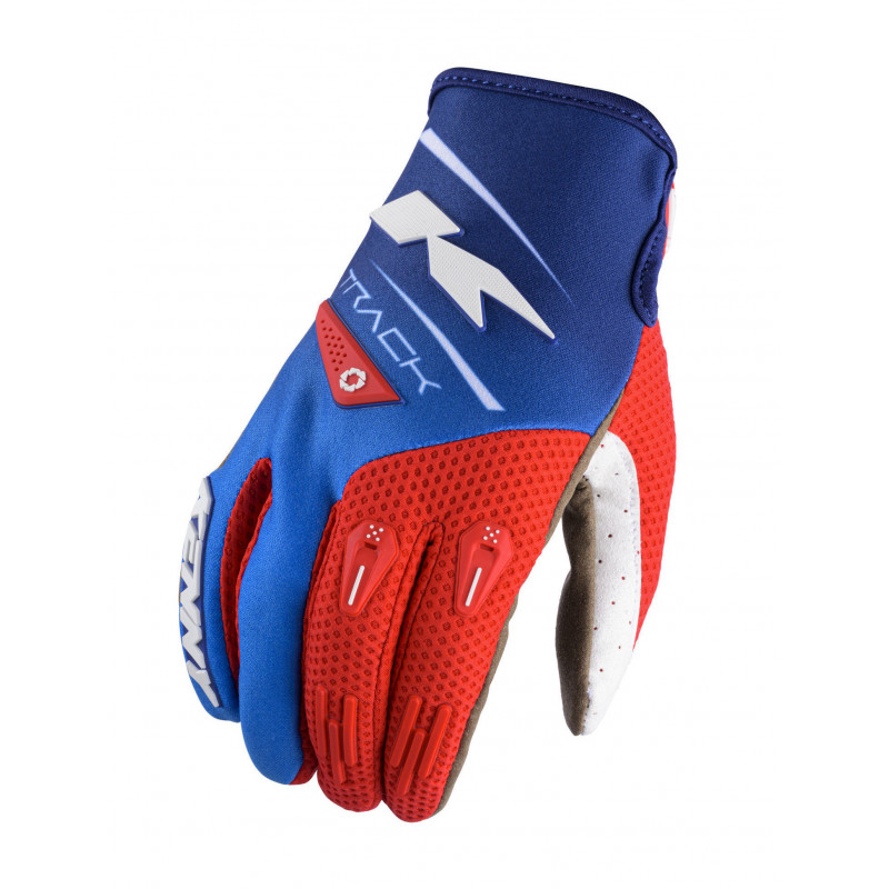 gants enfant track navy red