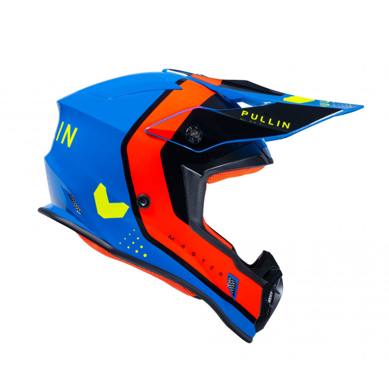 casque master blue orange