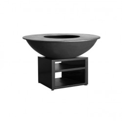 Brasero Piatto - Extra Large - Noir - QUOCO