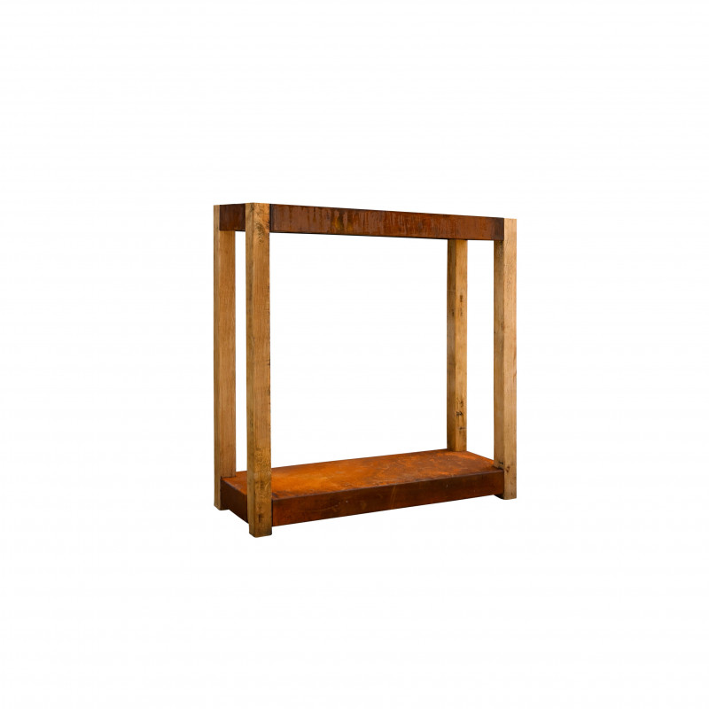 meuble rack bois cremagliera petit corten