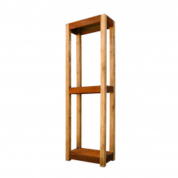 Meuble Rack Bois Cremagliera - Moyen - Corten - QUOCO