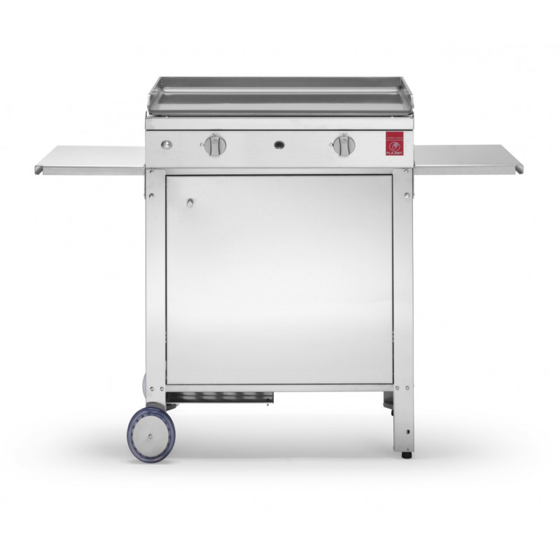 chariot fermé inox plancha chef 55