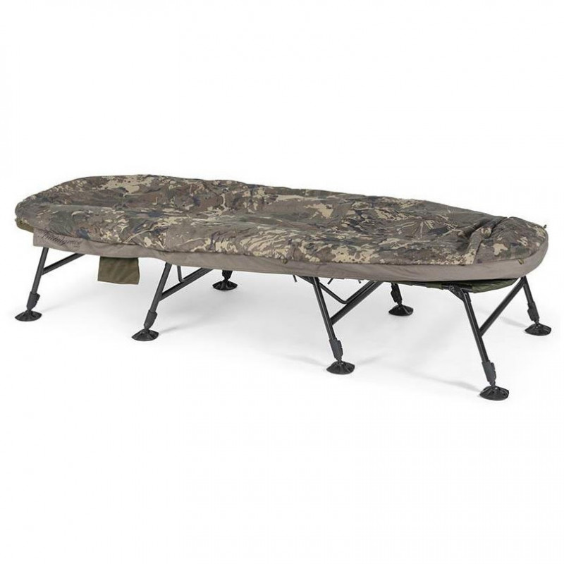 bedchair indulgence hd40 sleep system camo wide 8 legs