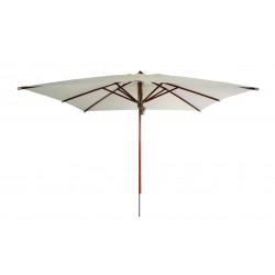 Parasol droit en bois 3x3m - OCEO