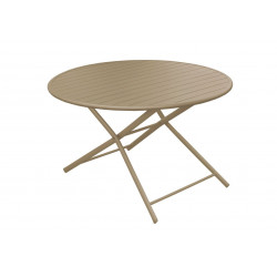 Table pliante Globe Ø 120 cm (2/4 places) - PROLOISIRS